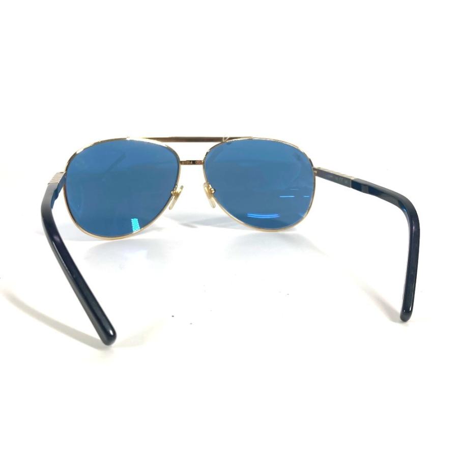 美品 LOUIS VUITTON ルイヴィトン Z0789U アティテュード パイロット めがね メガネ アイウェア 眼鏡 サングラス ブルー メンズ【中古】 | LOUIS VUITTON | 01