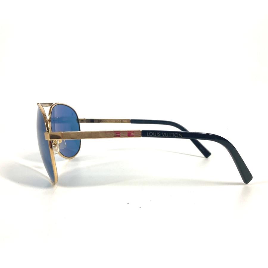 美品 LOUIS VUITTON ルイヴィトン Z0789U アティテュード パイロット めがね メガネ アイウェア 眼鏡 サングラス ブルー メンズ【中古】 | LOUIS VUITTON | 03