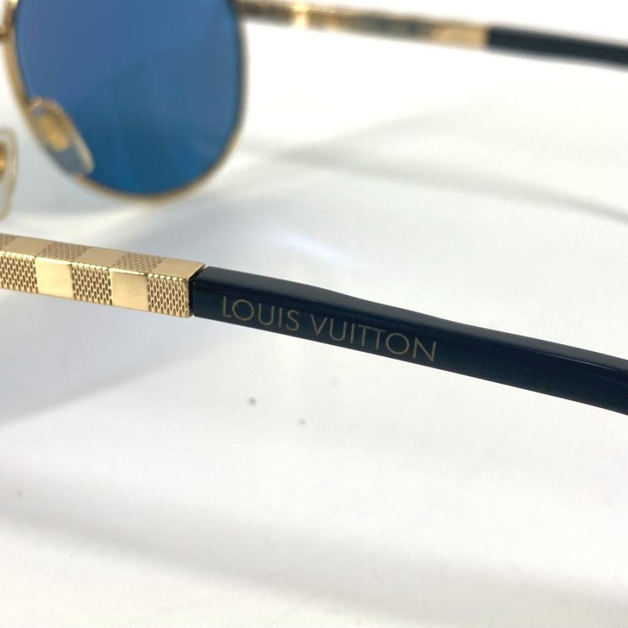 美品 LOUIS VUITTON ルイヴィトン Z0789U アティテュード パイロット めがね メガネ アイウェア 眼鏡 サングラス ブルー メンズ【中古】 | LOUIS VUITTON | 04