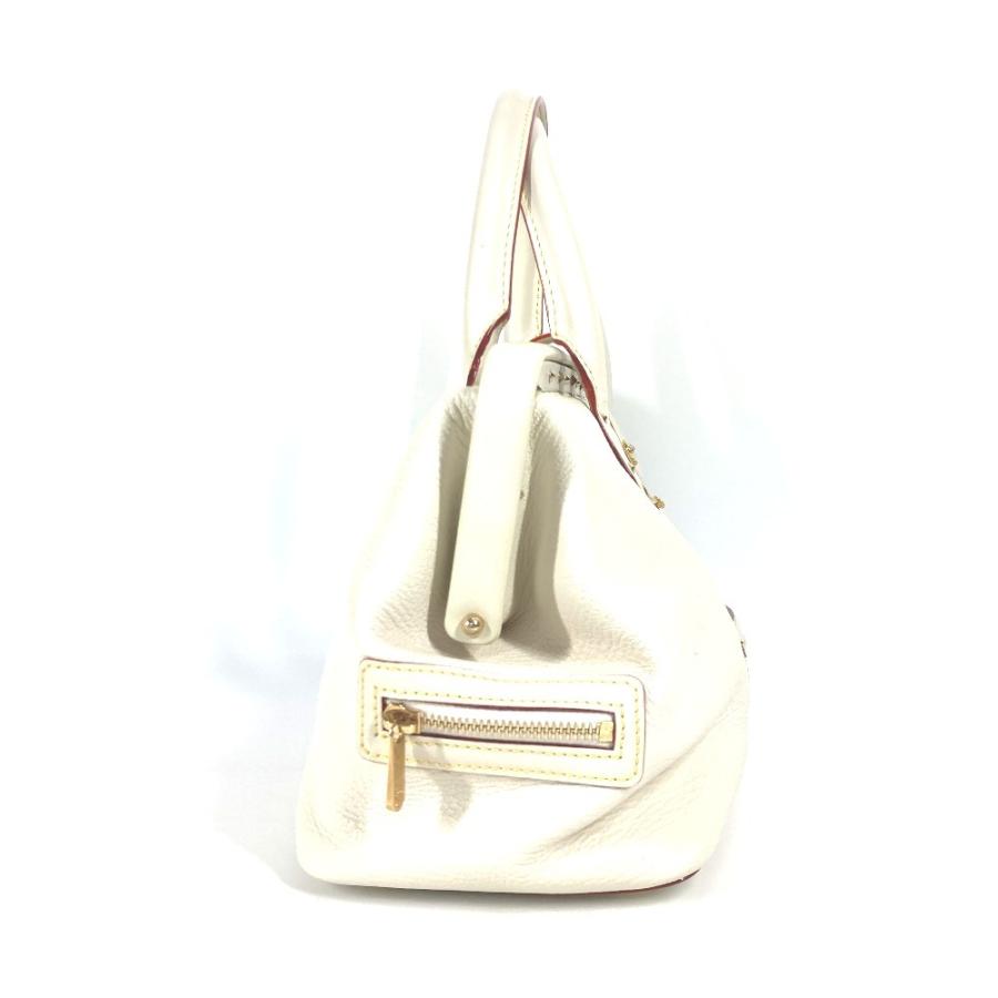 LOUIS VUITTON ルイヴィトン アンジェニュー PM カバン ドクターバッグ トートバッグ スハリ ハンドバッグ ホワイト M91811 【中古】 | LOUIS VUITTON | 03