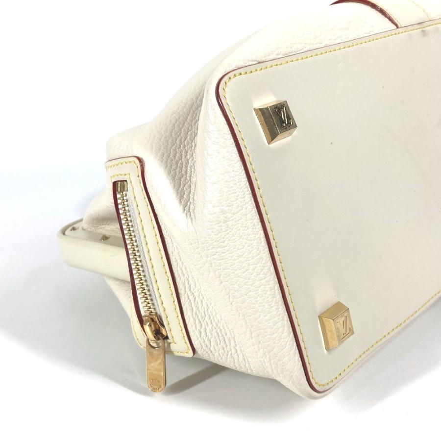 LOUIS VUITTON ルイヴィトン アンジェニュー PM カバン ドクターバッグ トートバッグ スハリ ハンドバッグ ホワイト M91811 【中古】 | LOUIS VUITTON | 06