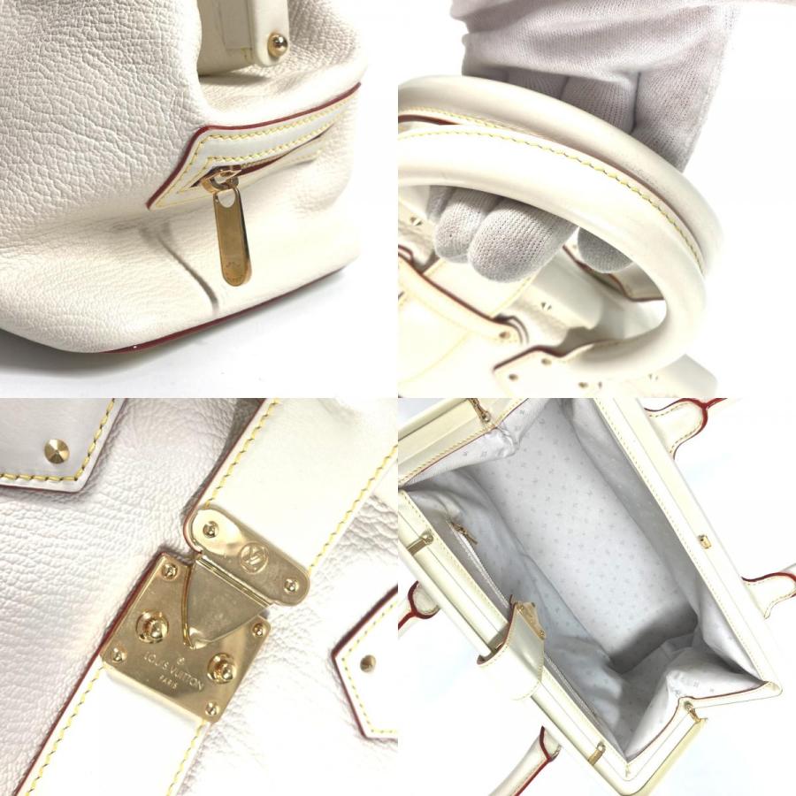 LOUIS VUITTON ルイヴィトン アンジェニュー PM カバン ドクターバッグ トートバッグ スハリ ハンドバッグ ホワイト M91811 【中古】 | LOUIS VUITTON | 08