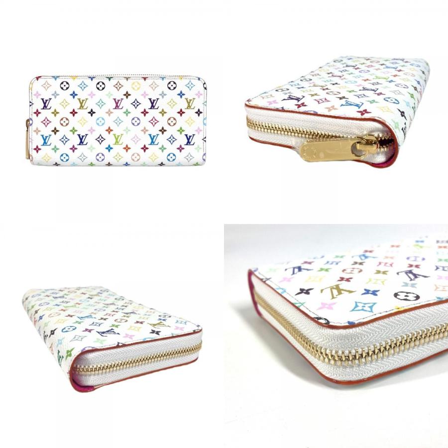 未使用 LOUIS VUITTON ルイヴィトン M13922 ジッピーウォレット  村上隆 ラウンドファスナー 日本 LV × TM モノグラムマルチカラー【中古】 | LOUIS VUITTON | 08
