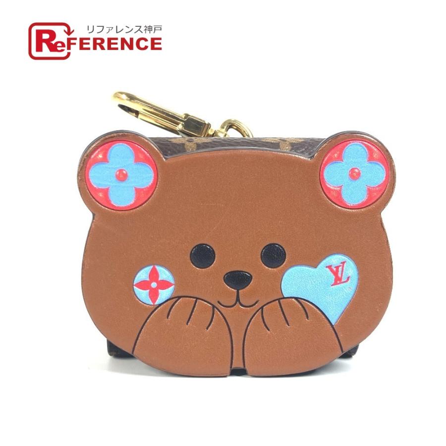 LOUIS VUITTON ルイヴィトン キーホルダーイヤホン ポーチ バッグチャーム　airpods モノグラム イヤフォンケース M01361【中古】 | LOUIS VUITTON