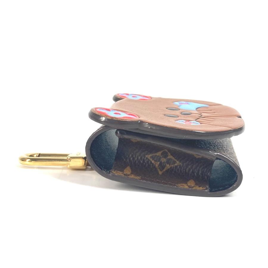 LOUIS VUITTON ルイヴィトン キーホルダーイヤホン ポーチ バッグチャーム　airpods モノグラム イヤフォンケース M01361【中古】 | LOUIS VUITTON | 02