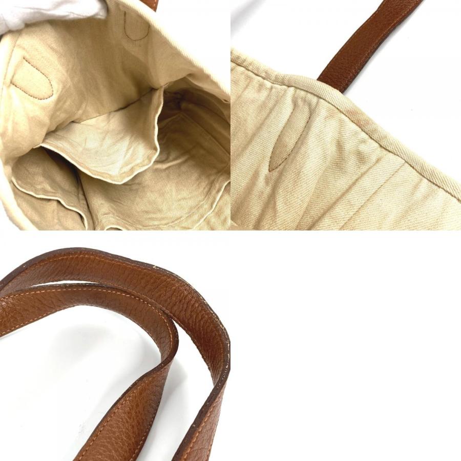 HERMES エルメス カバス カリカット カバン トートバッグ 肩掛け 縦型トート ショルダーバッグ ベージュ ユニセックス【中古】 | HERMES | 09