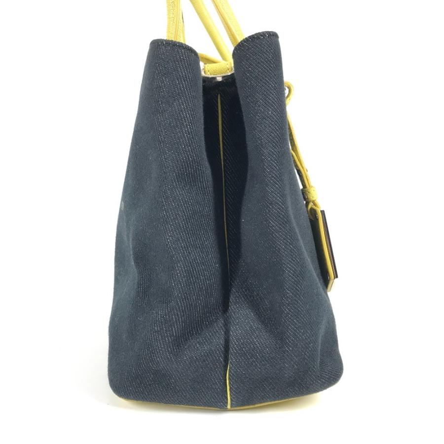 FENDI フェンディ 8BH253 プチ トゥージュール プチトゥージュール カバン トートバッグ ハンドバッグ ブルー レディース【中古】 | FENDI | 02