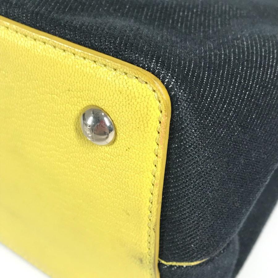 FENDI フェンディ 8BH253 プチ トゥージュール プチトゥージュール カバン トートバッグ ハンドバッグ ブルー レディース【中古】 | FENDI | 06