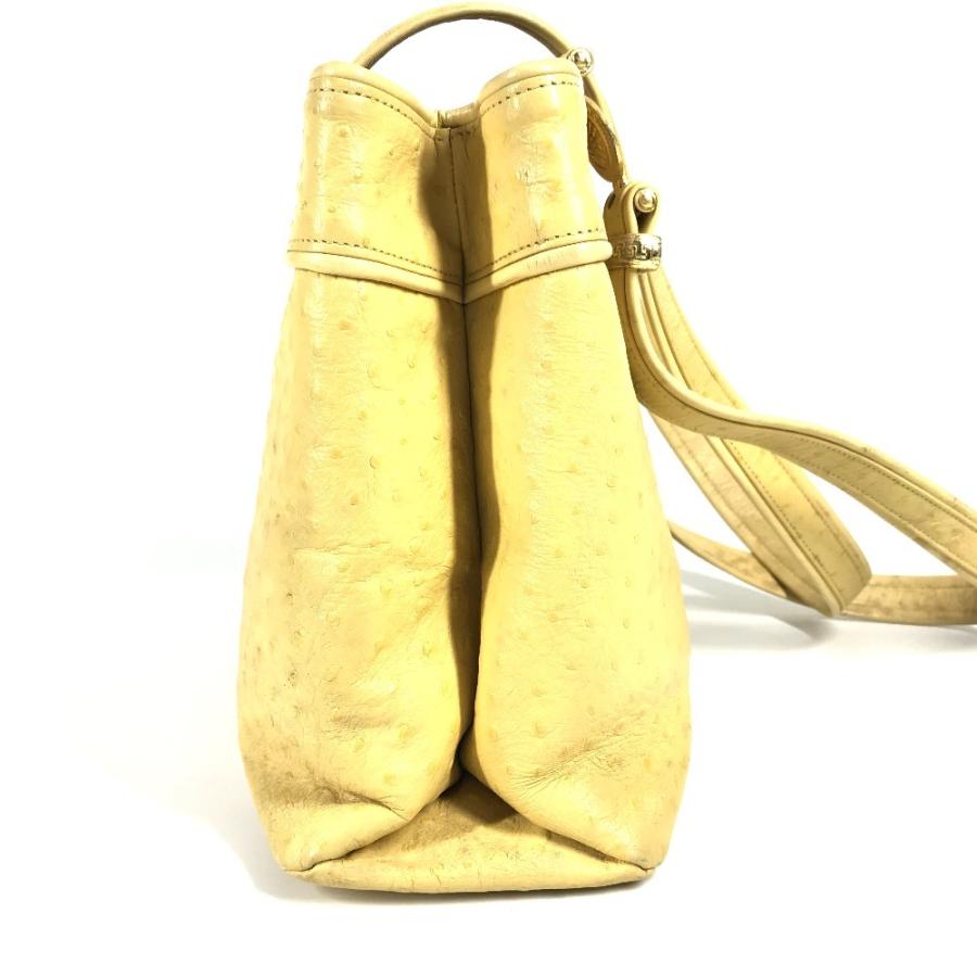 VERSACE ヴェルサーチ サンバースト ロゴ カバン トートバッグ 肩掛け ヴィンテージ ショルダーバッグ イエロー レディース【中古】 |  | 04