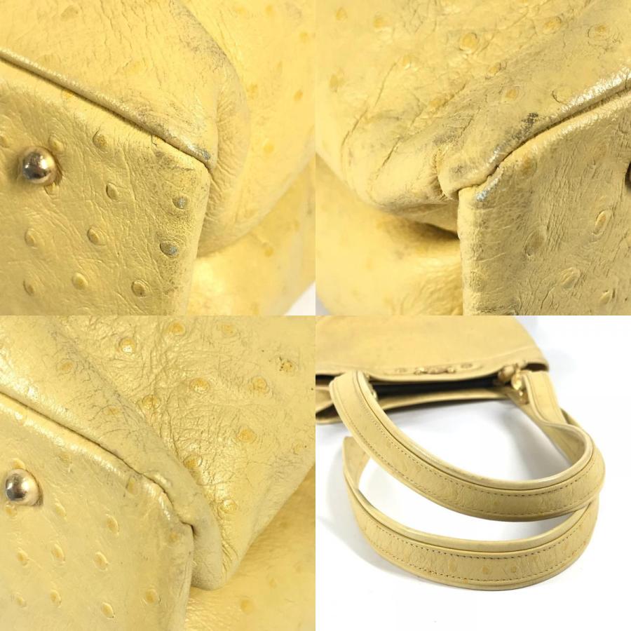 VERSACE ヴェルサーチ サンバースト ロゴ カバン トートバッグ 肩掛け ヴィンテージ ショルダーバッグ イエロー レディース【中古】 |  | 07