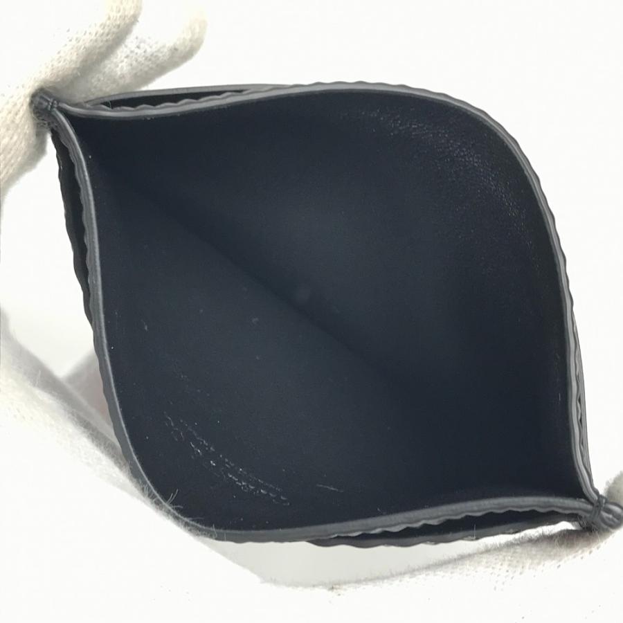 美品 TIFFANY&Co. ティファニー  ダイヤモンドポイント 名刺入れ パスケース カードケース ブラック ユニセックス【中古】 | TIFFANY&Co. | 07