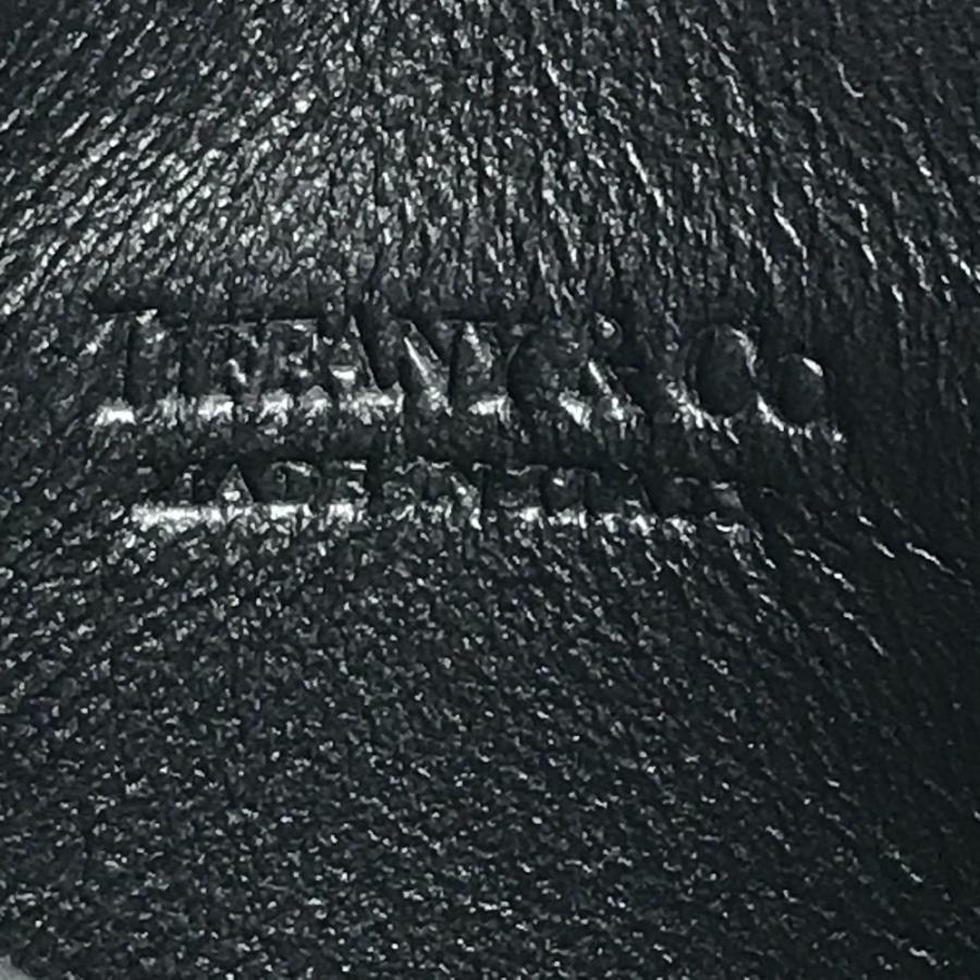 美品 TIFFANY&Co. ティファニー  ダイヤモンドポイント 名刺入れ パスケース カードケース ブラック ユニセックス【中古】 | TIFFANY&Co. | 08