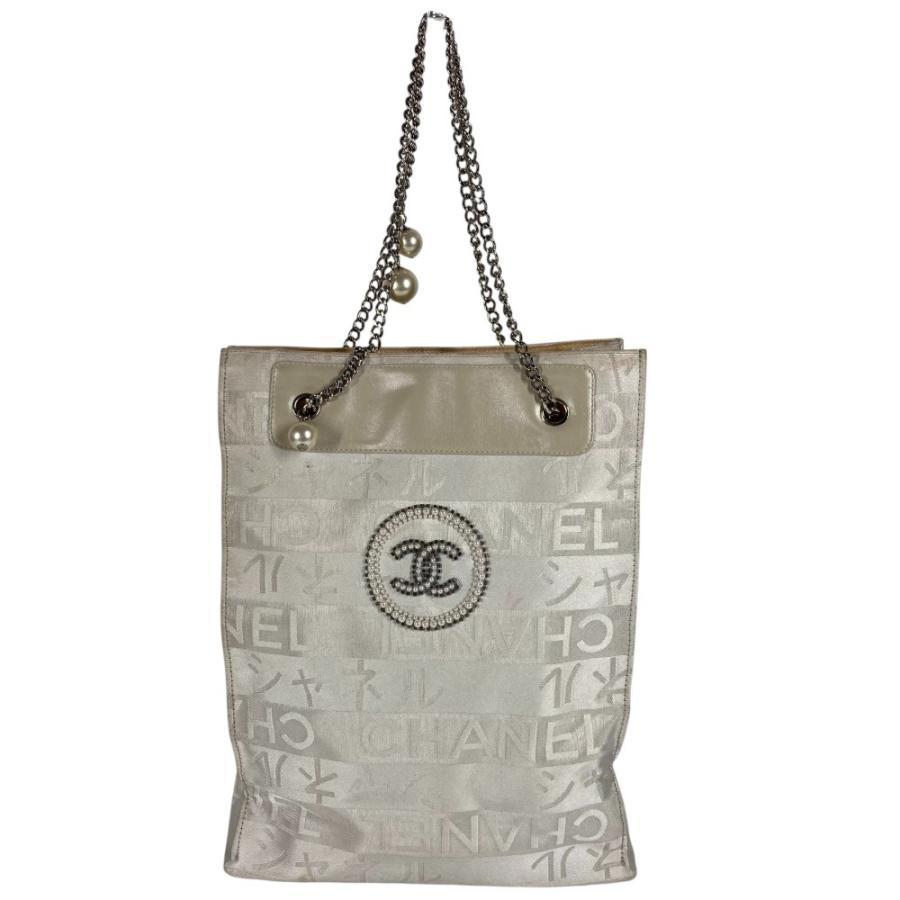 CHANEL（シャネル） 銀座限定 ロゴ CC ココマーク ロゴ Wチェーン