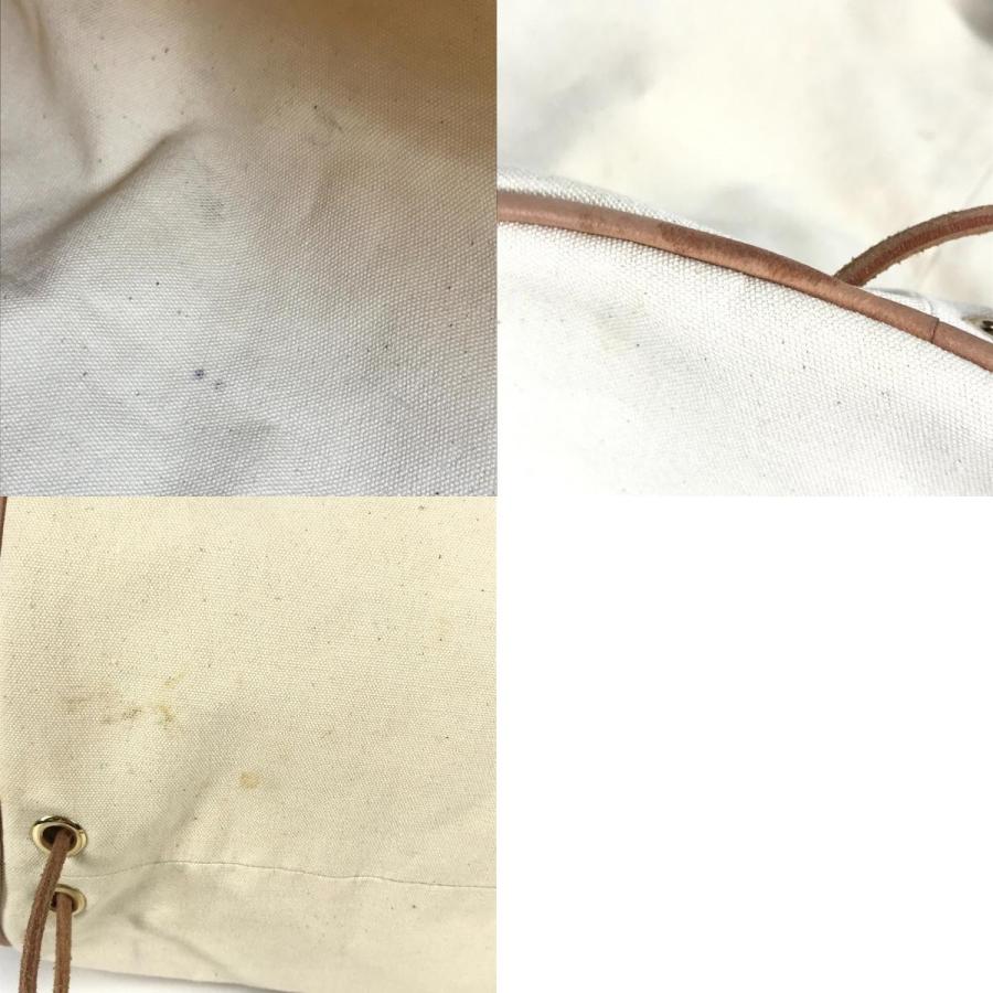 HERMES エルメス ポロションミミルGM ポロションミミル GM カバン 巾着バッグ  Hロゴ ショルダーバッグ ホワイト系 レディース【中古】 | HERMES | 09