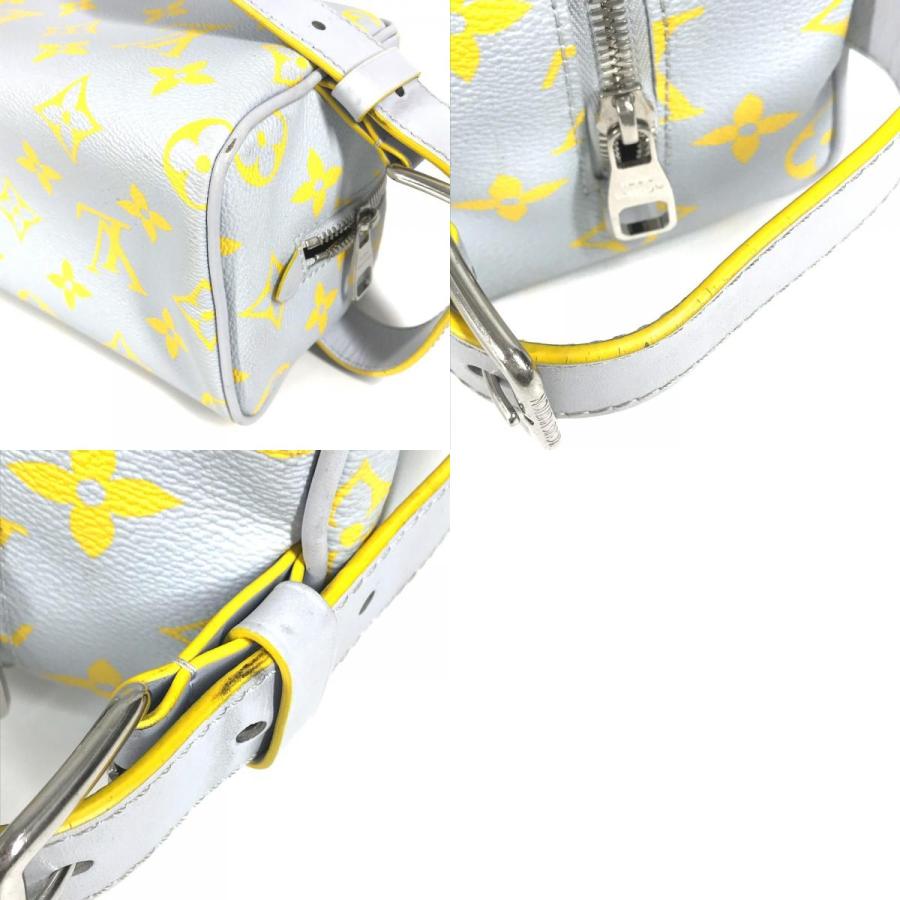 LOUIS VUITTON ルイヴィトン M24536 ロッカー ドップ・キット ポーチ クラッチバッグ モノグラムグロウ セカンドバッグ グレー【中古】 | LOUIS VUITTON | 09