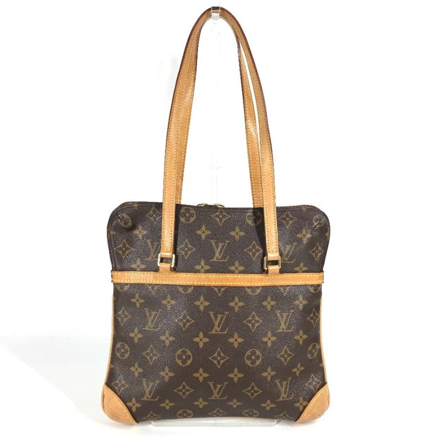 LOUIS VUITTON ルイヴィトン M51141 クーサンGM カバン トートバッグ 肩掛け モノグラム ショルダーバッグ ブラウン レディース【中古】 | LOUIS VUITTON | 01