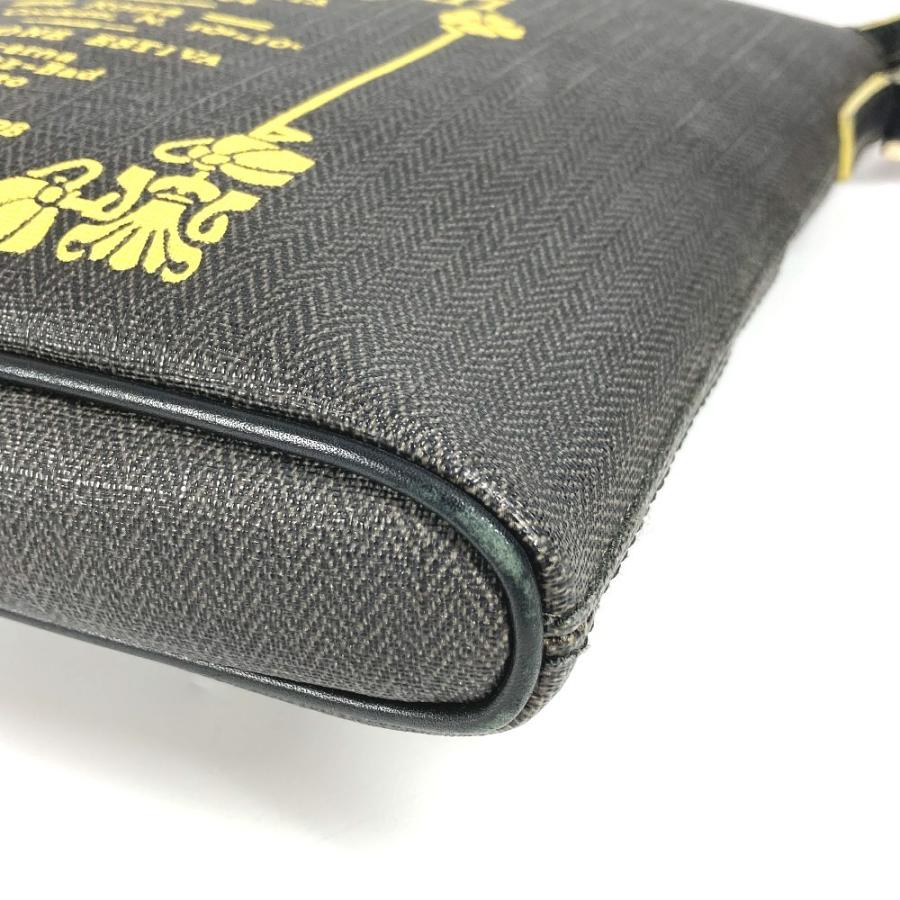 BVLGARI ブルガリ S.Bulgari ロゴ カバン 斜め掛け ポシェット コレツィオーネ ショルダーバッグ グレー ユニセックス【中古】 | BVLGARI | 05