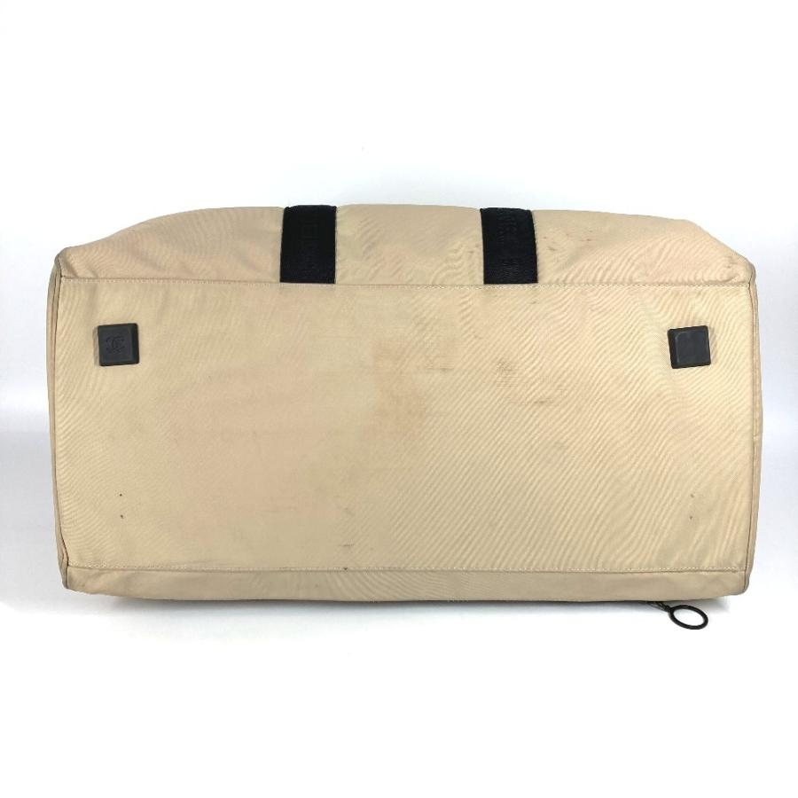 CHANEL シャネル CC ココマーク ロゴ ハンドバッグ カバン 旅行バッグ トラベルバッグ スポーツ sports ボストンバッグ ベージュ【中古】 | CHANEL | 04