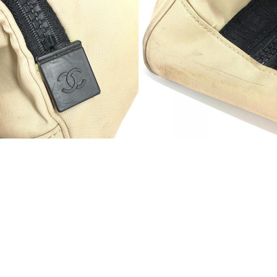 CHANEL シャネル CC ココマーク ロゴ ハンドバッグ カバン 旅行バッグ トラベルバッグ スポーツ sports ボストンバッグ ベージュ【中古】 | CHANEL | 09