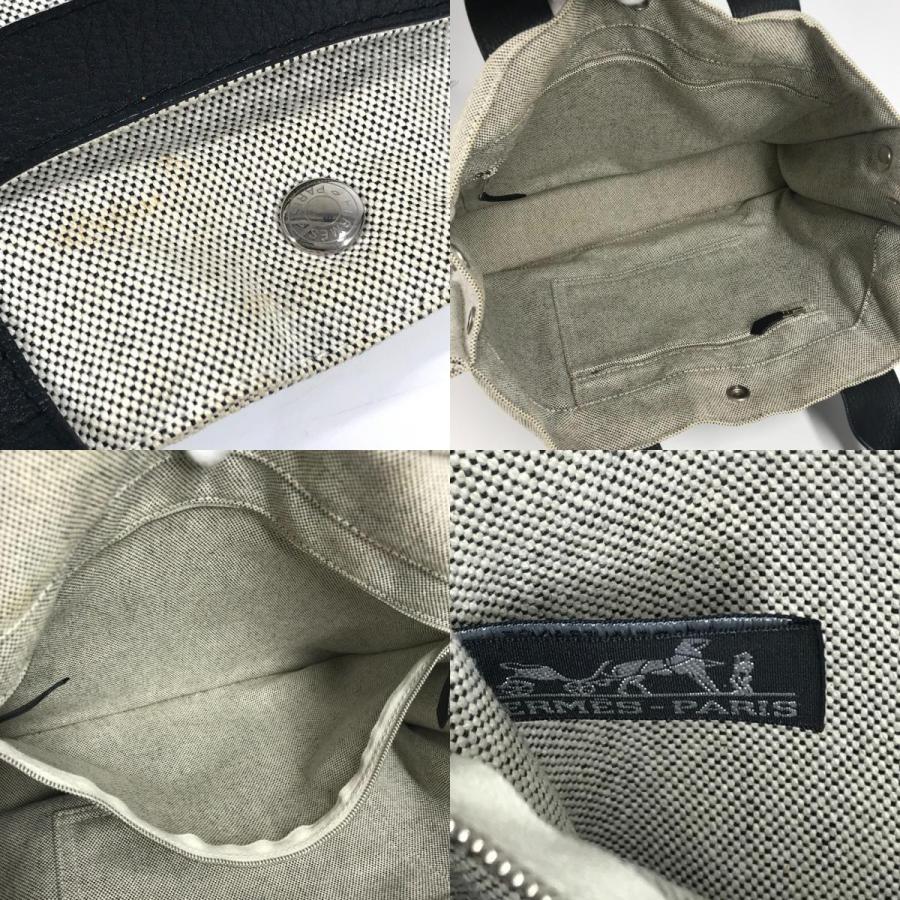 HERMES エルメス サックアーネMM サックアーネ MM トートバッグ カバン ハンドバッグ ブラック ユニセックス【中古】 | HERMES | 08