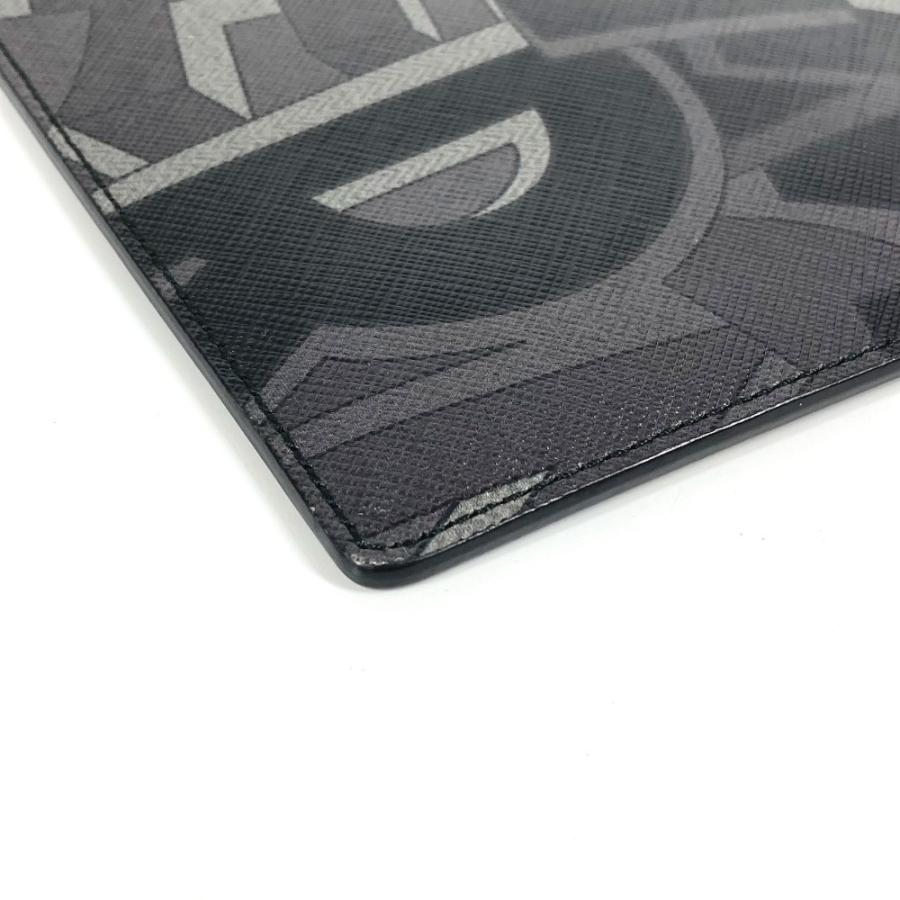 Salvatore Ferragamo サルヴァトーレフェラガモ 総柄 ロゴ ポーチ カバン クラッチバッグ ブラック メンズ【中古】 |  | 05