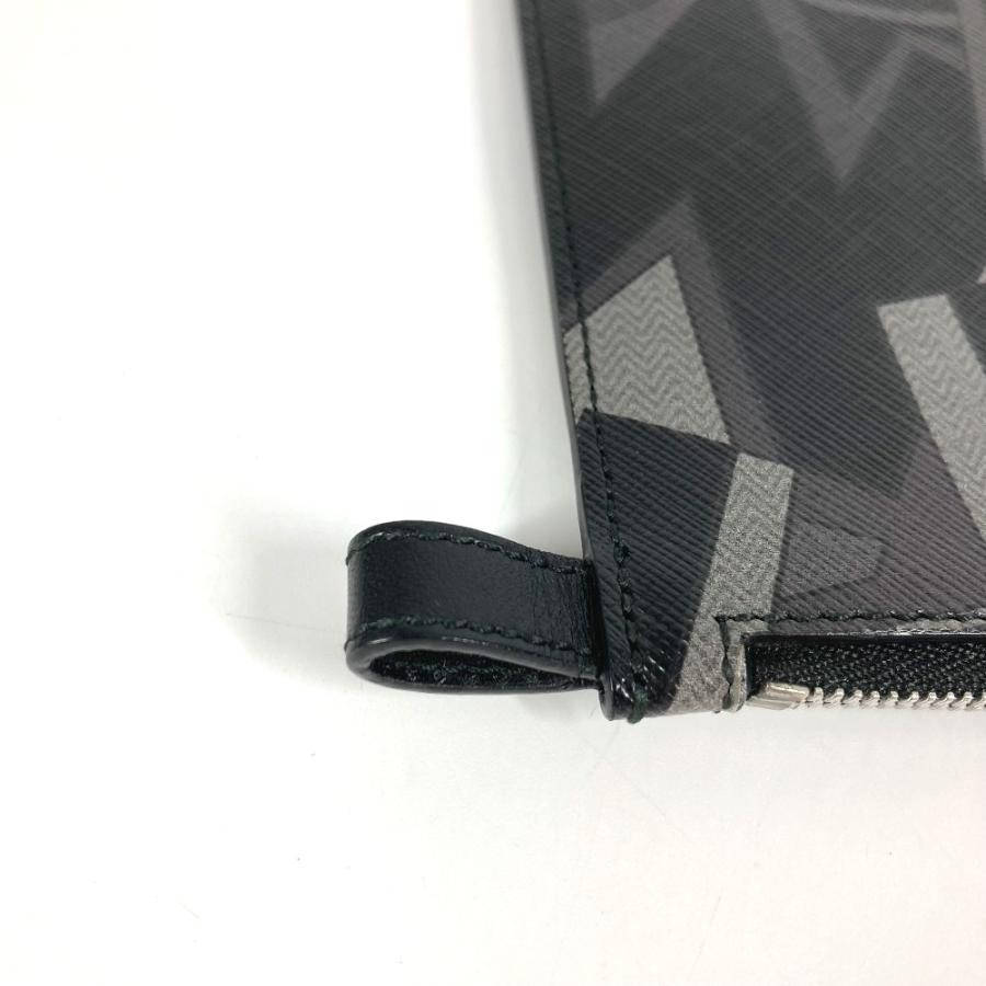 Salvatore Ferragamo サルヴァトーレフェラガモ 総柄 ロゴ ポーチ カバン クラッチバッグ ブラック メンズ【中古】 |  | 09