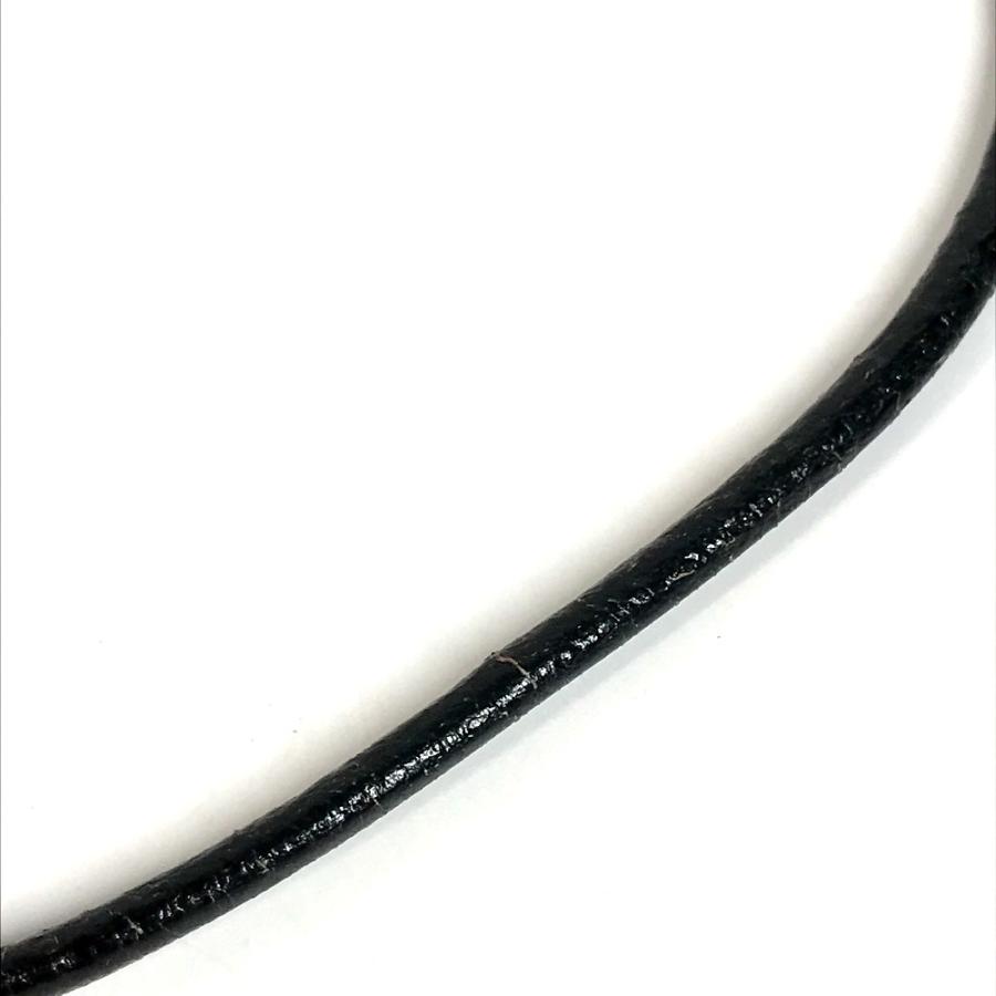 BVLGARI ブルガリ アレグラオプティカル ネックレス アクセサリー チョーカー 革紐 ネックレス シルバー ユニセックス【中古】 | BVLGARI | 04