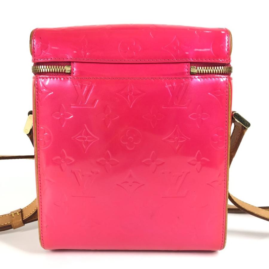 LOUIS VUITTON ルイヴィトン  M91259 サリヴァンヴェルティカル モノグラムヴェルニ ショルダーバッグ フューシャピンク ピンク【中古】 | LOUIS VUITTON | 01