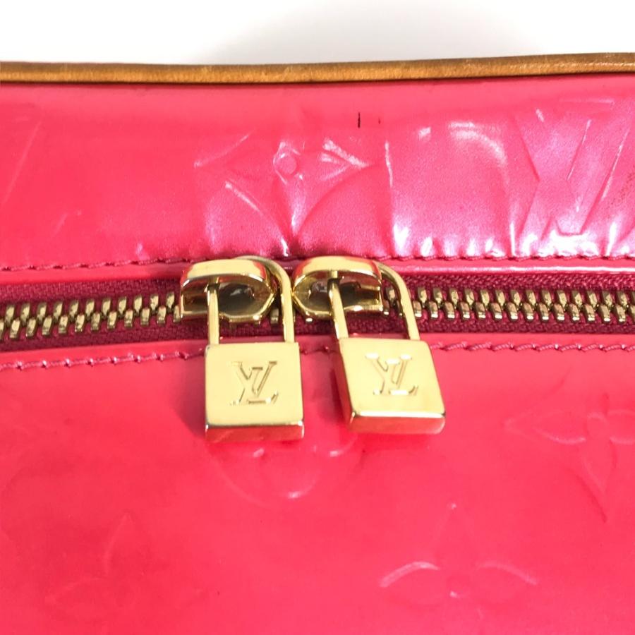 LOUIS VUITTON ルイヴィトン  M91259 サリヴァンヴェルティカル モノグラムヴェルニ ショルダーバッグ フューシャピンク ピンク【中古】 | LOUIS VUITTON | 04