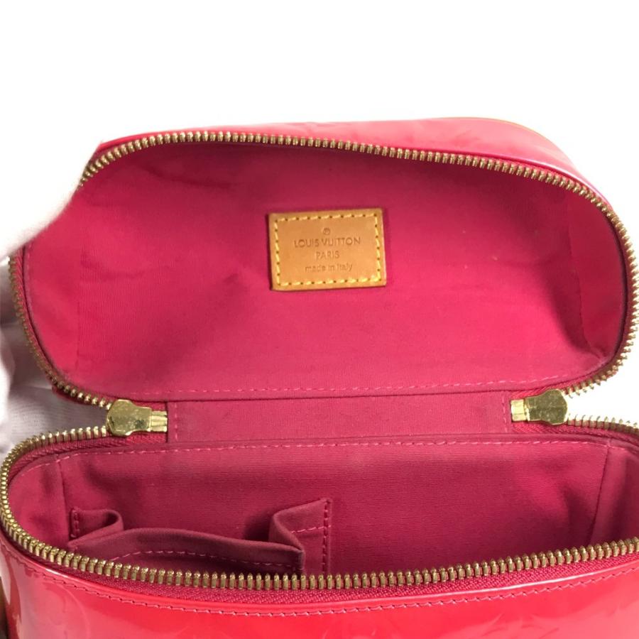 LOUIS VUITTON ルイヴィトン  M91259 サリヴァンヴェルティカル モノグラムヴェルニ ショルダーバッグ フューシャピンク ピンク【中古】 | LOUIS VUITTON | 07