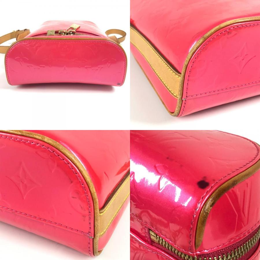 LOUIS VUITTON ルイヴィトン  M91259 サリヴァンヴェルティカル モノグラムヴェルニ ショルダーバッグ フューシャピンク ピンク【中古】 | LOUIS VUITTON | 09