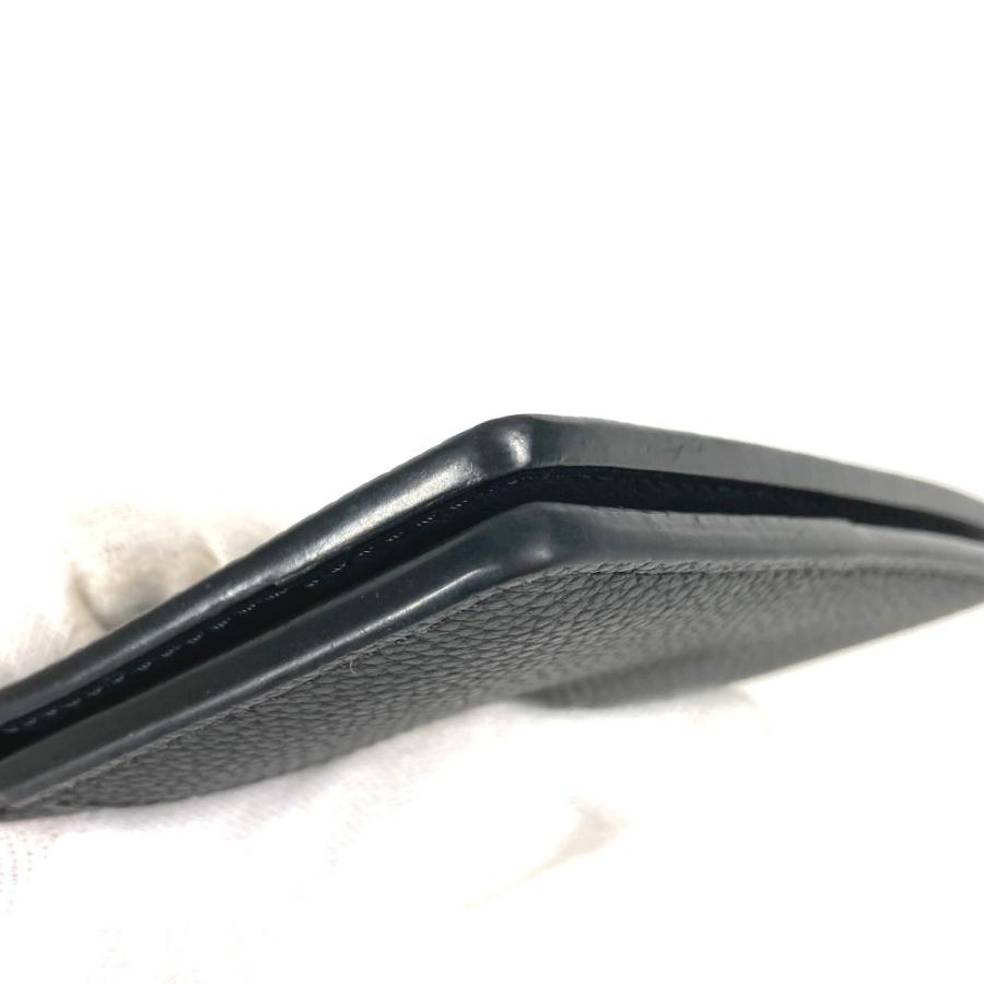 LOUIS VUITTON ルイヴィトン M69979 オーガナイザードゥポッシュ 名刺入れ パスケース LVアエログラム カードケース ノワール 【中古】 | LOUIS VUITTON | 05