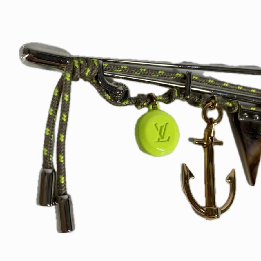 LOUIS VUITTON ルイヴィトン ロープ LVロゴ ピンブローチ アクセサリー ブローチ シルバー ユニセックス【中古】 | LOUIS VUITTON | 03