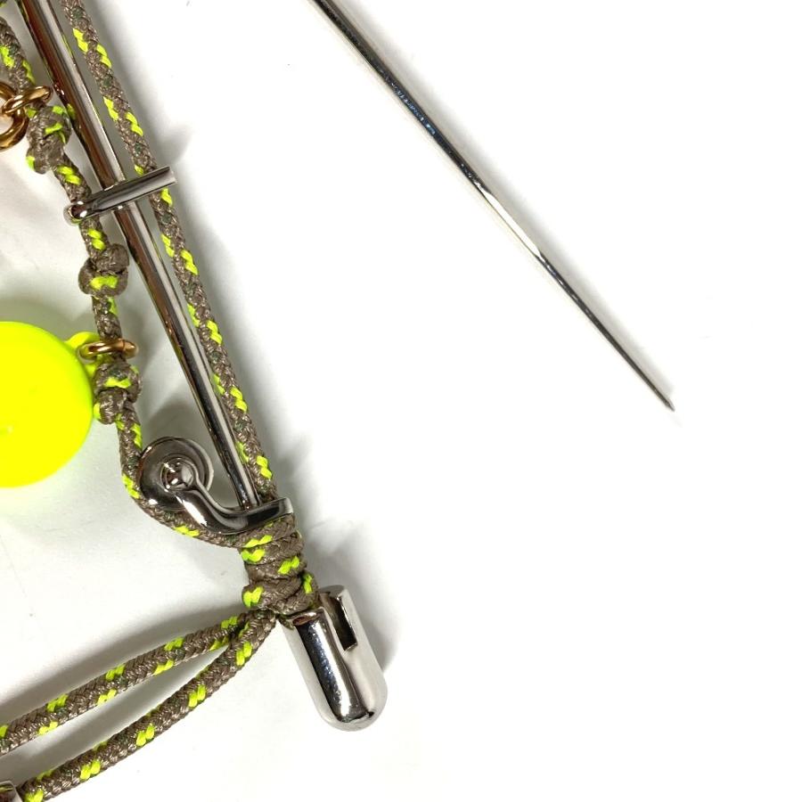 LOUIS VUITTON ルイヴィトン ロープ LVロゴ ピンブローチ アクセサリー ブローチ シルバー ユニセックス【中古】 | LOUIS VUITTON | 06