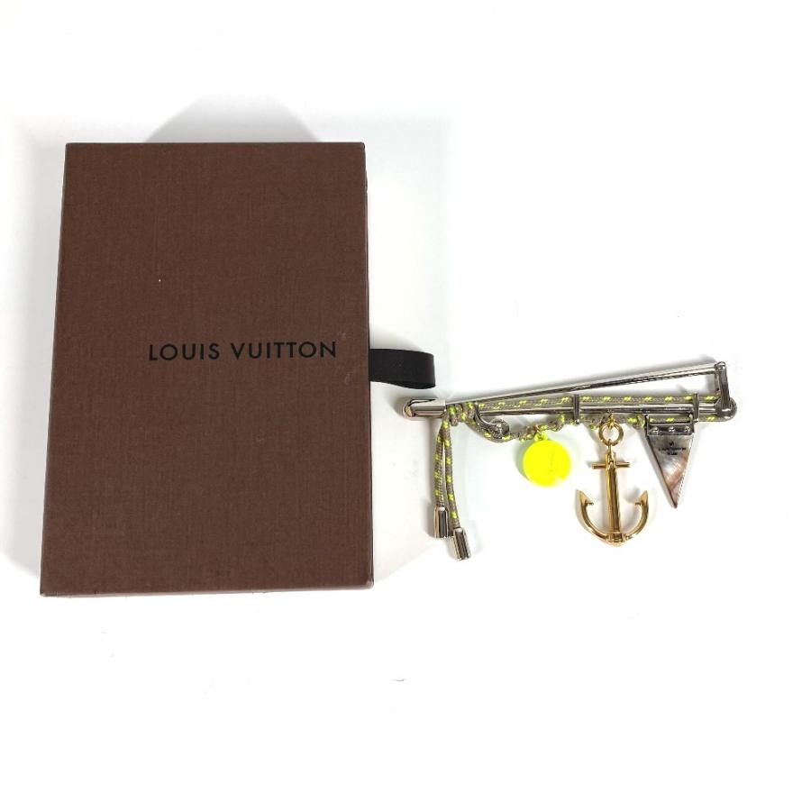 LOUIS VUITTON ルイヴィトン ロープ LVロゴ ピンブローチ アクセサリー ブローチ シルバー ユニセックス【中古】 | LOUIS VUITTON | 08
