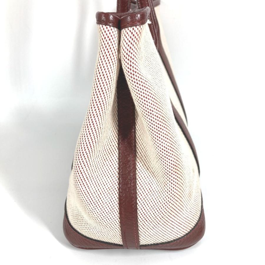 HERMES エルメス ガーデンパーティTPM ガーデンパーティ TPM  カバン トートバッグ ハンドバッグ ワインレッド レディース【中古】 | HERMES | 03