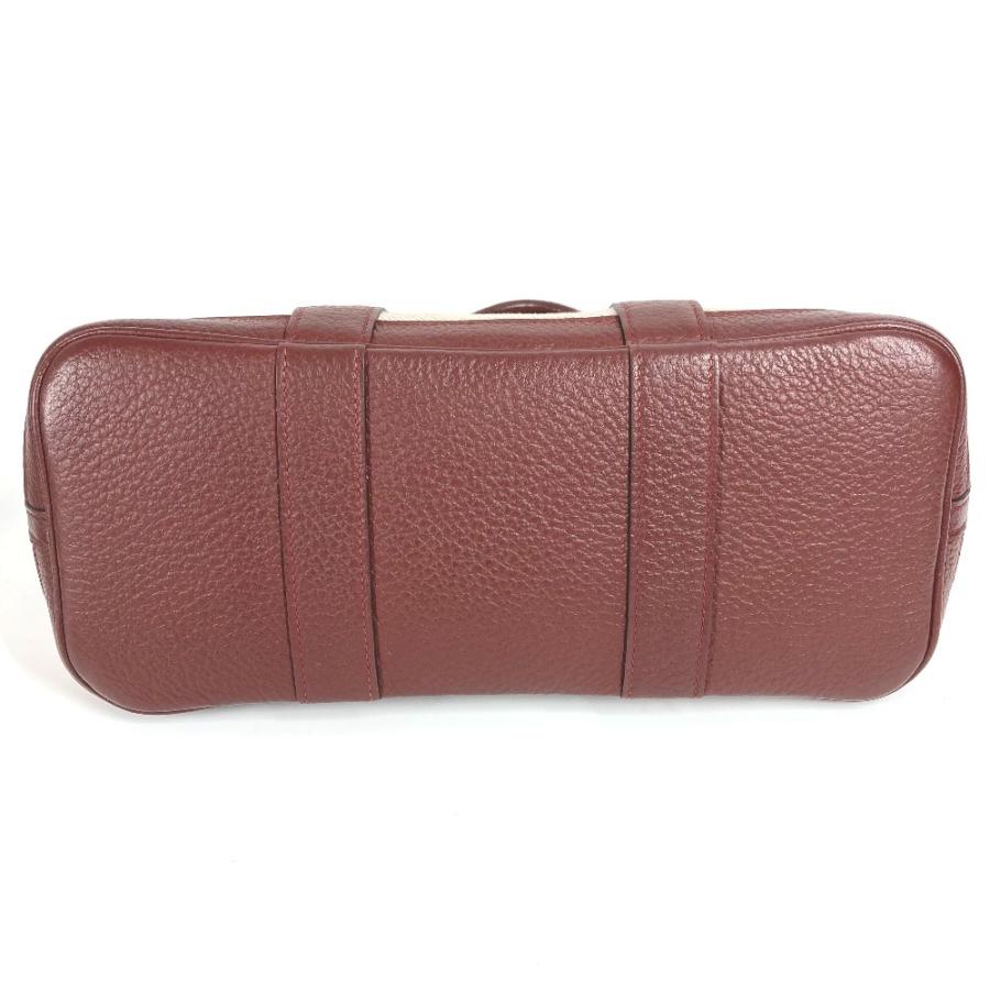 HERMES エルメス ガーデンパーティTPM ガーデンパーティ TPM  カバン トートバッグ ハンドバッグ ワインレッド レディース【中古】 | HERMES | 07