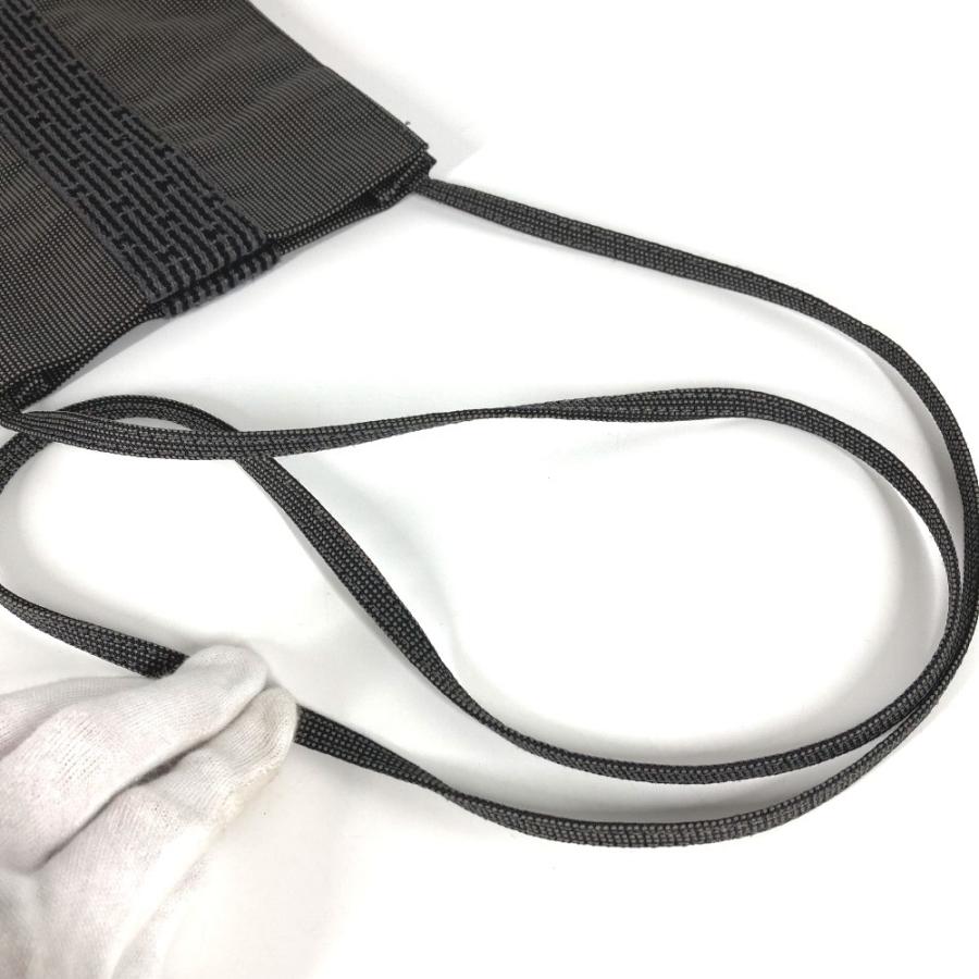 HERMES エルメス エールライン ポーチ ポシェット 斜め掛け ショルダーバッグ グレー ユニセックス【中古】 | HERMES | 07