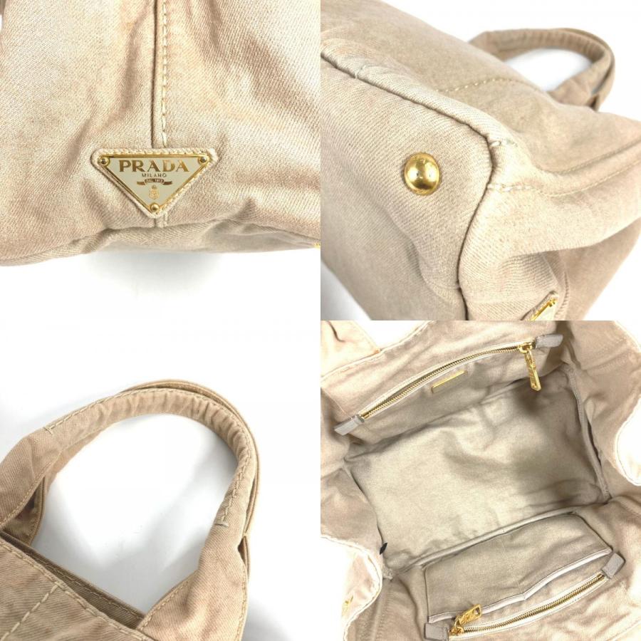 PRADA プラダ B1877B カナパ カバン トートバッグ ショルダーバッグ 肩掛け ハンドバッグ ベージュ ユニセックス【中古】 | PRADA | 07