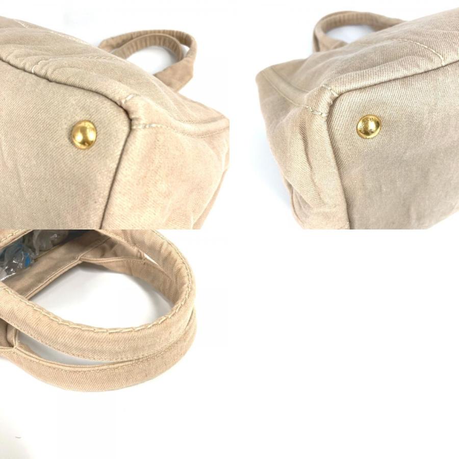 PRADA プラダ B1877B カナパ カバン トートバッグ ショルダーバッグ 肩掛け ハンドバッグ ベージュ ユニセックス【中古】 | PRADA | 09