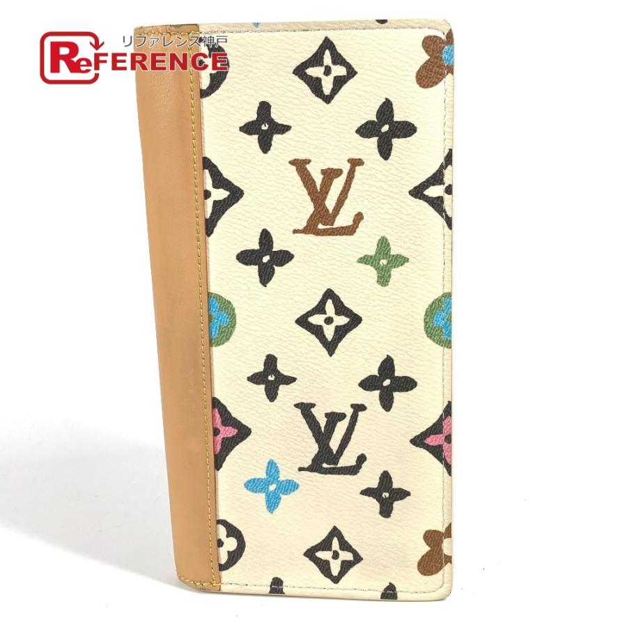 LOUIS VUITTON ルイヴィトン M83335 ポルトフォイユ・ブラザ NM ロングウォレット 2つ折り モノグラムクラギー 長財布 バニラ【中古】 | LOUIS VUITTON