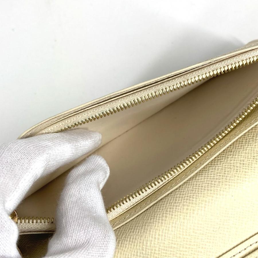 LOUIS VUITTON ルイヴィトン M83335 ポルトフォイユ・ブラザ NM ロングウォレット 2つ折り モノグラムクラギー 長財布 バニラ【中古】 | LOUIS VUITTON | 02