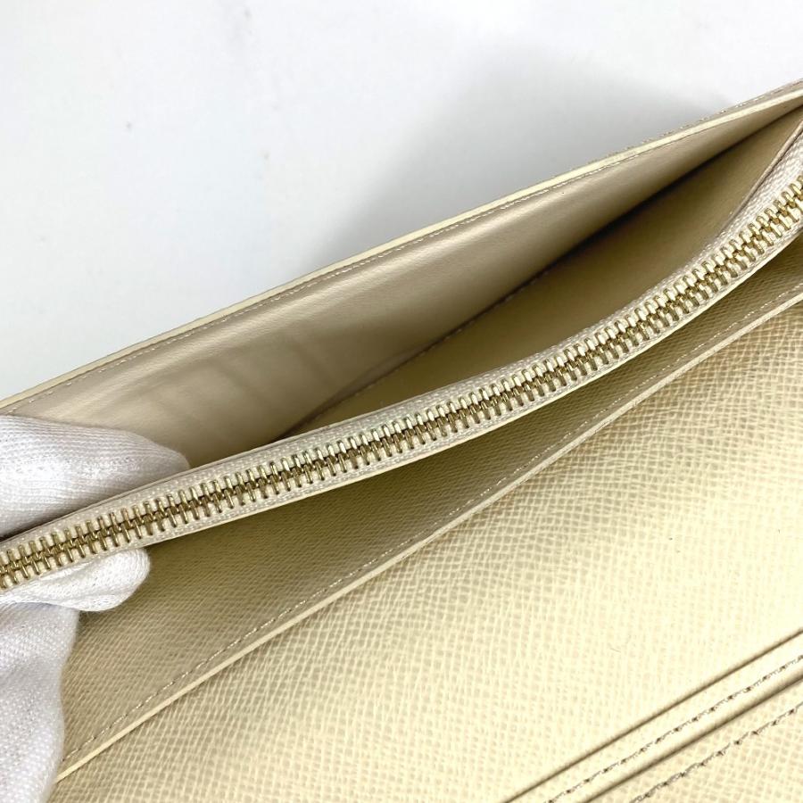 LOUIS VUITTON ルイヴィトン M83335 ポルトフォイユ・ブラザ NM ロングウォレット 2つ折り モノグラムクラギー 長財布 バニラ【中古】 | LOUIS VUITTON | 03