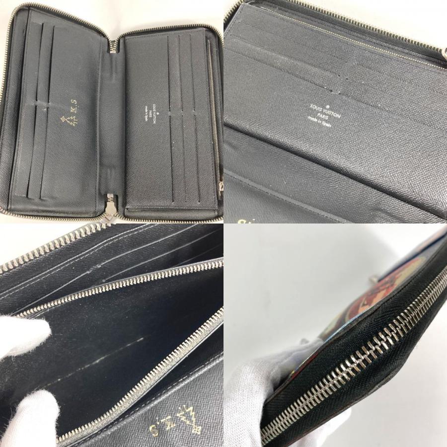 LOUIS VUITTON ルイヴィトン N60153  ジッピーオーガナイザーNM ロングウォレット ダミエグラフィット LVアルプス ワッペン 長財布【中古】 | LOUIS VUITTON | 07