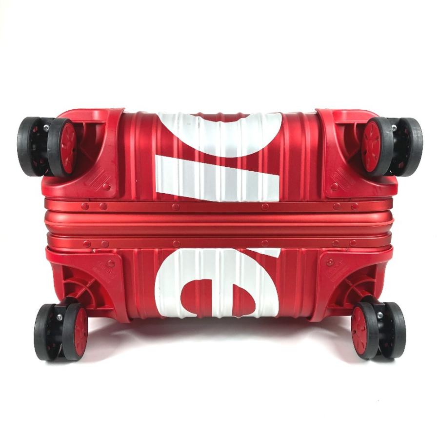 Supreme シュプリーム Topas Multiwheel 45L トパーズ マルチホイール スーツケース 4輪 45L RIMOWA リモワ キャリーバッグ レッド【中古】 | Supreme | 04