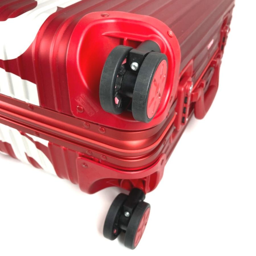 Supreme シュプリーム Topas Multiwheel 45L トパーズ マルチホイール スーツケース 4輪 45L RIMOWA リモワ キャリーバッグ レッド【中古】 | Supreme | 05
