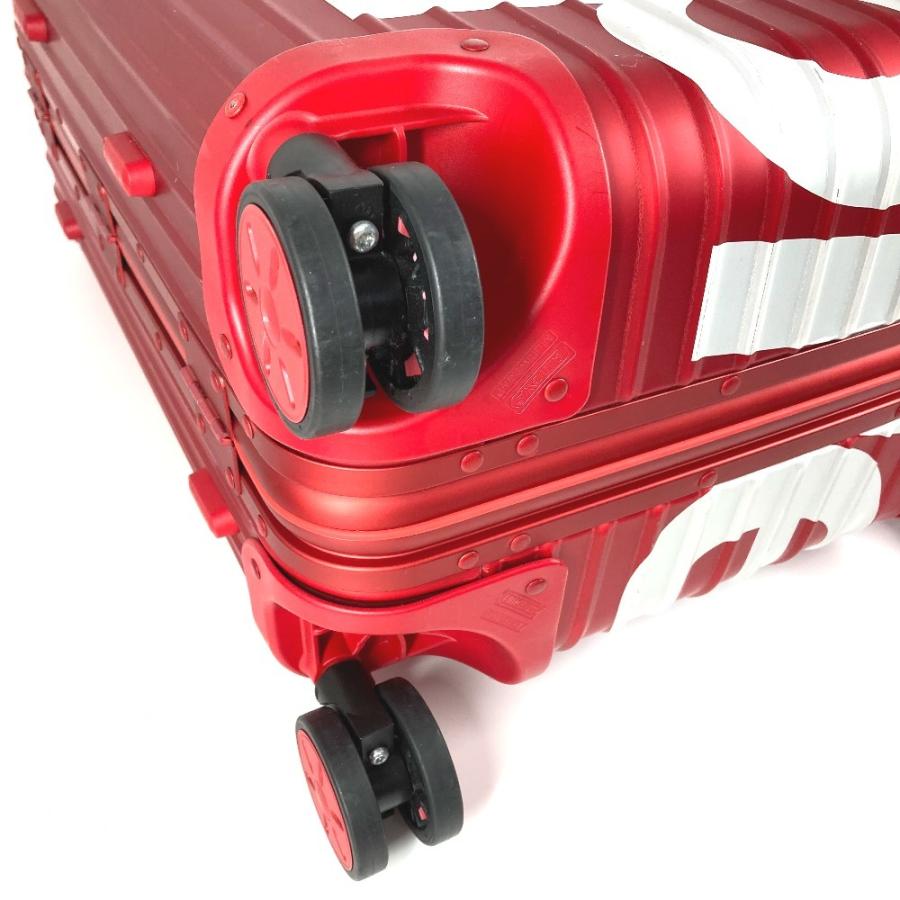 Supreme シュプリーム Topas Multiwheel 45L トパーズ マルチホイール スーツケース 4輪 45L RIMOWA リモワ キャリーバッグ レッド【中古】 | Supreme | 06