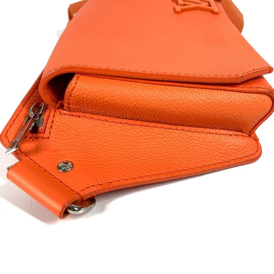 LOUIS VUITTON ルイヴィトン M59625 バムバッグ NV  ウエストバッグ ショルダーバッグ  LVアエログラム ボディバッグ オレンジ【中古】 | LOUIS VUITTON | 02