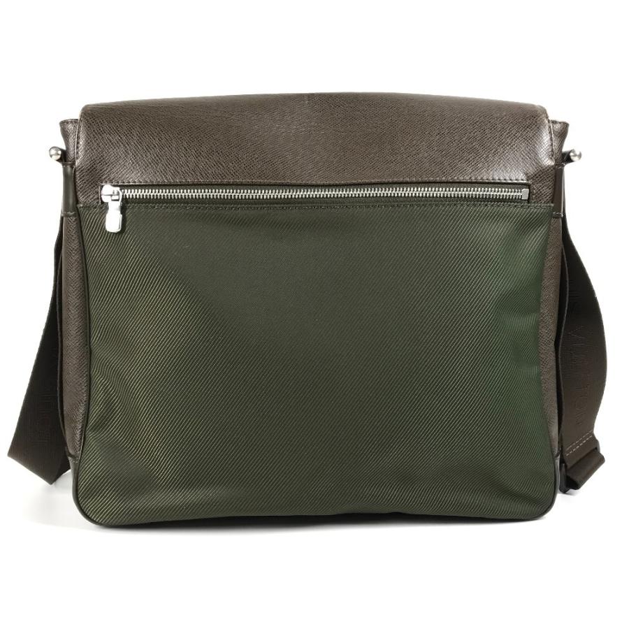 LOUIS VUITTON ルイヴィトン M30148 ヴィクトール 斜め掛け フラップ メッセンジャーバッグ タイガ ショルダーバッグ グリズリ【中古】 | LOUIS VUITTON | 01