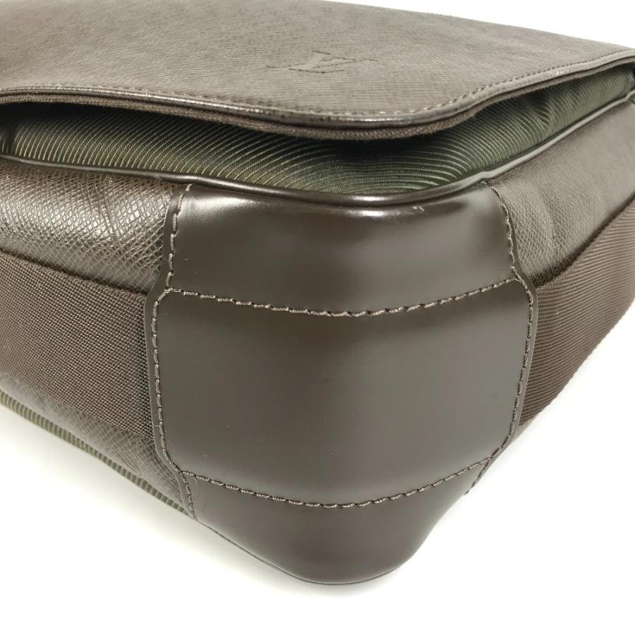 LOUIS VUITTON ルイヴィトン M30148 ヴィクトール 斜め掛け フラップ メッセンジャーバッグ タイガ ショルダーバッグ グリズリ【中古】 | LOUIS VUITTON | 06
